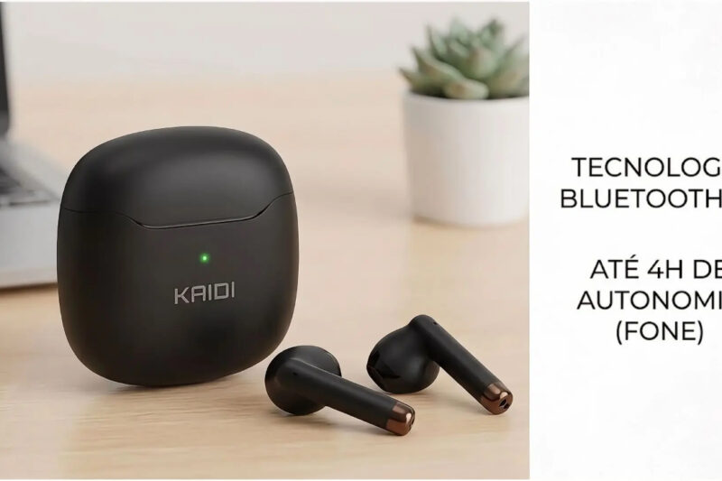 Fone Bluetooth Kaidi KD-771: Vale a Pena Comprar um TWS Barato?