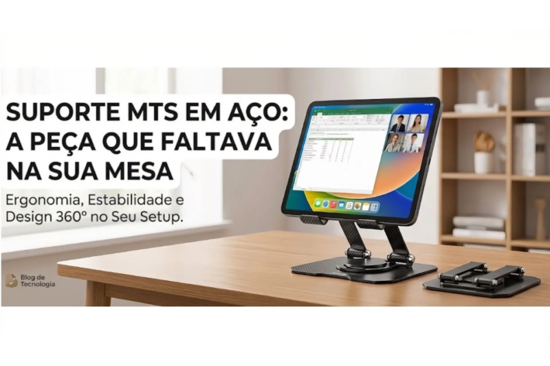 Como Organizar sua Mesa de Trabalho e Evitar Dores no Pescoço Usando Celular ou Tablet