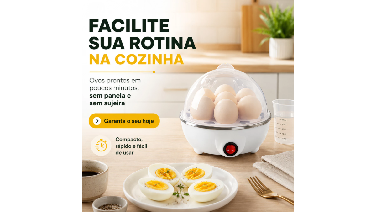 Cozedor de Ovos Elétrico para 7 Ovos Vale a Pena? Praticidade e Ponto Perfeito na Cozinha cozedor de ovos elétrico para 7 ovos vale a pena praticidade e ponto perfeito na cozinha